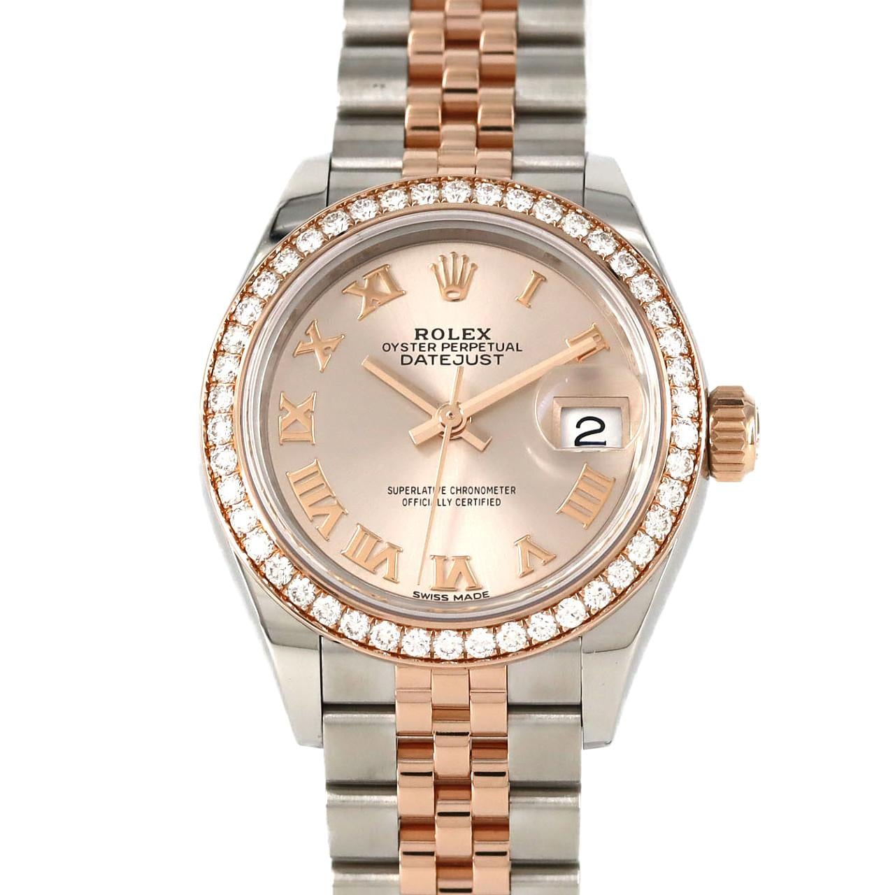 ロレックス デイトジャスト 279381RBR SSxPG 自動巻 ランダム番