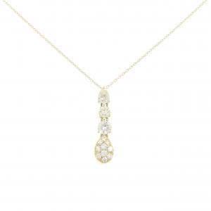 750YG/K18YG ダイヤモンド ネックレス 1.00CT