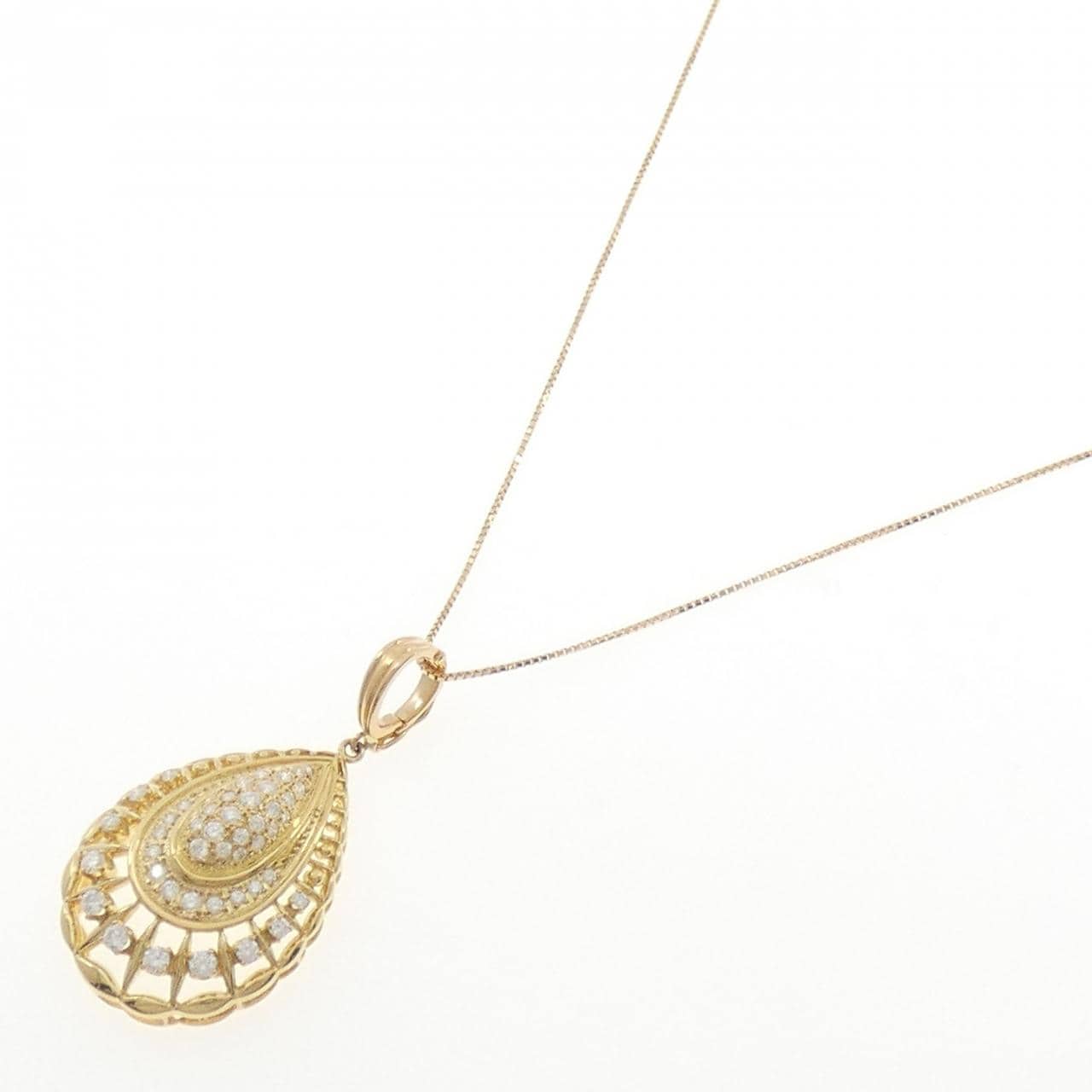 ミキモト ダイヤモンド ネックレス 0.99CT