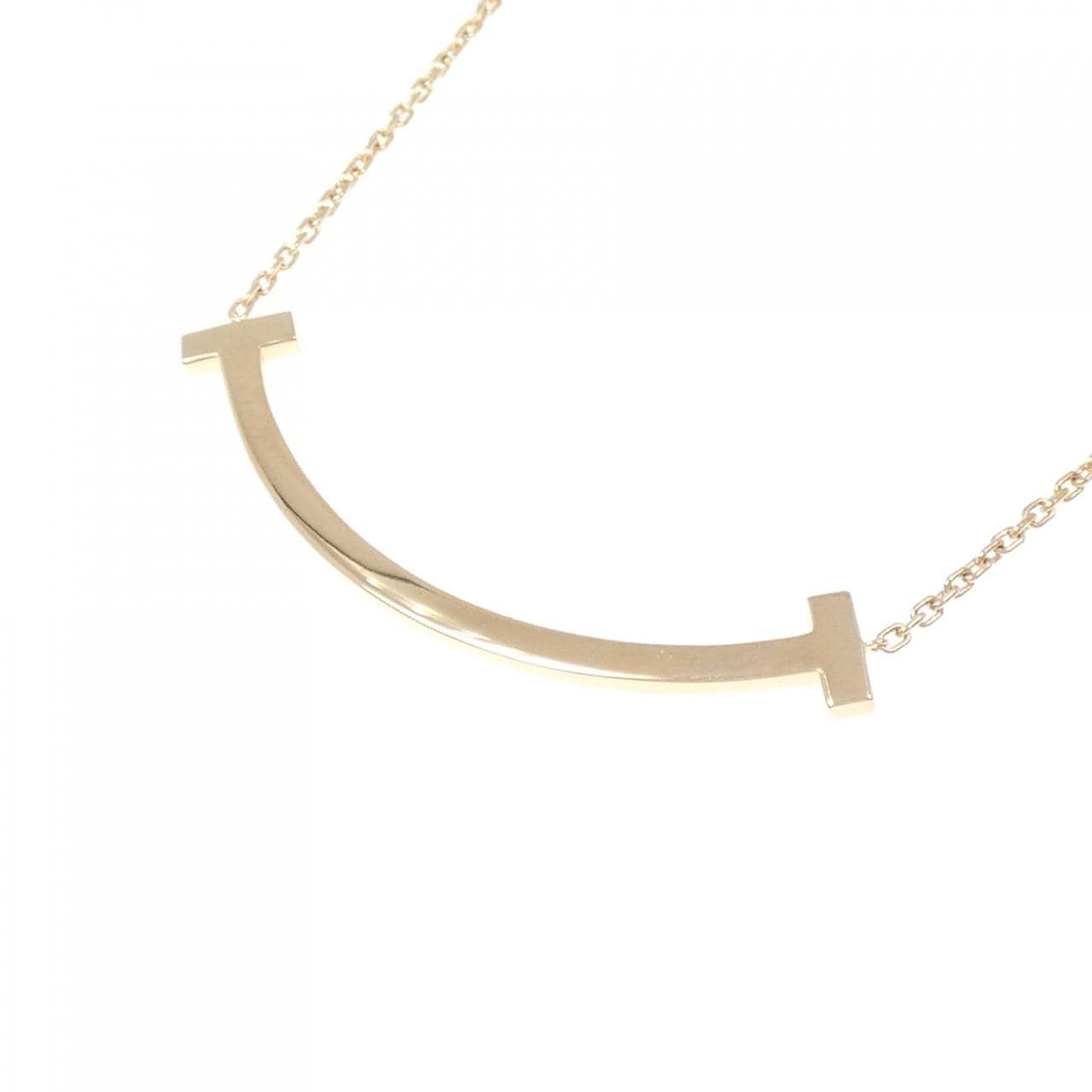 ティファニー Tスマイル ミディアム ネックレス