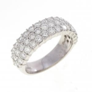PT900 パヴェ ダイヤモンド リング 1.51CT