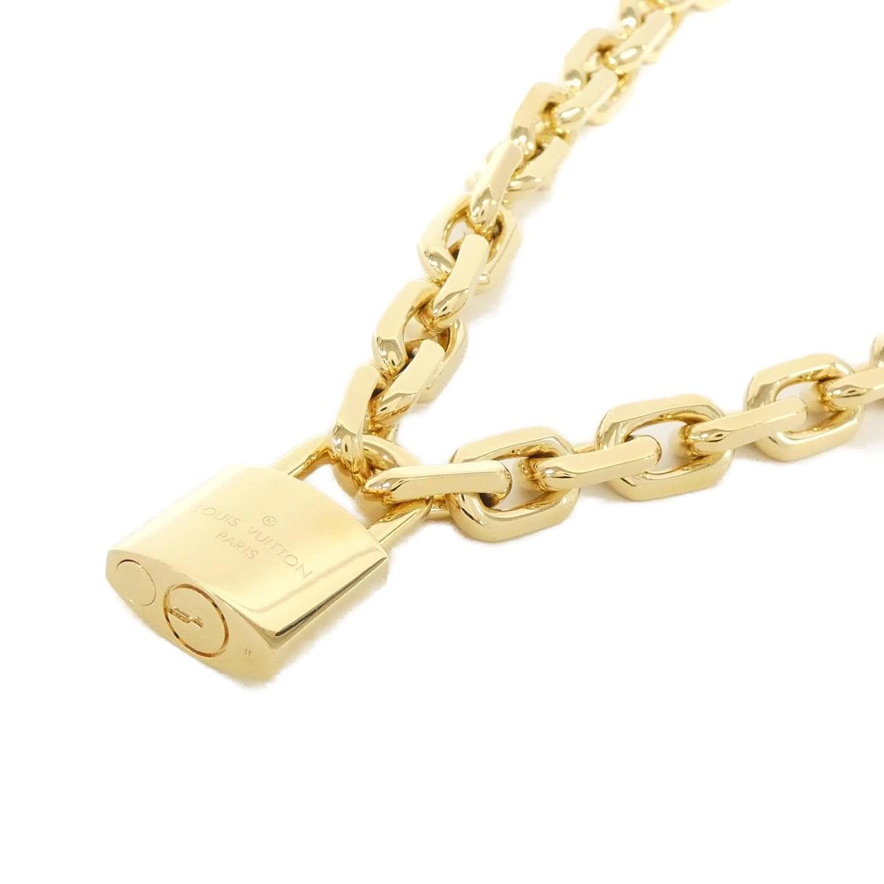 LOUIS VUITTON Collier LV Edge Cadena MP2993 Necklace