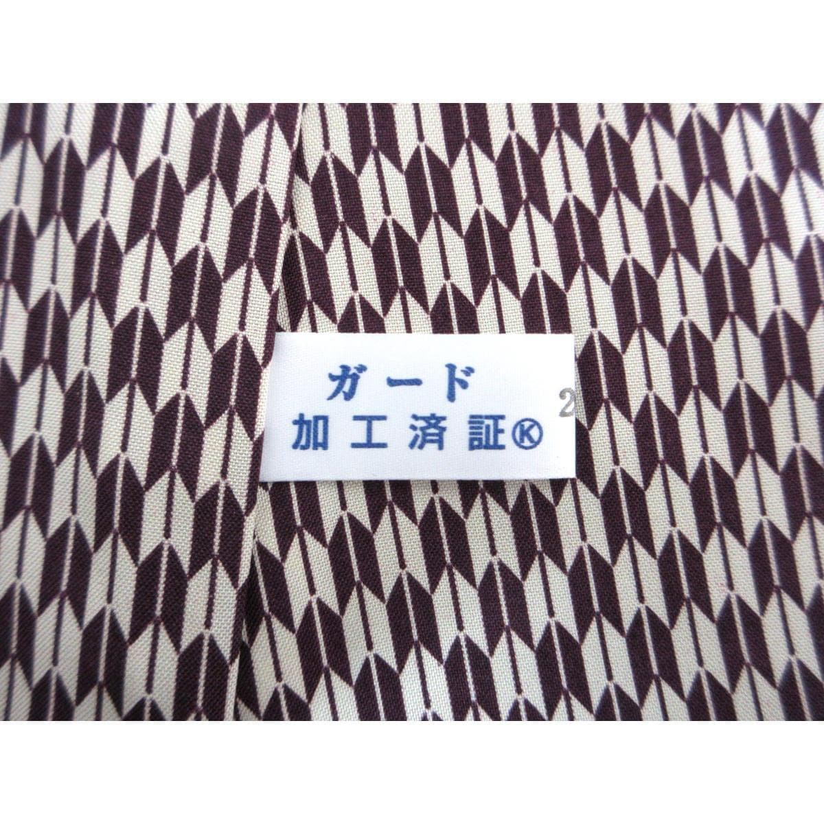 訪問着　牛首紬　身幅Ｌ寸