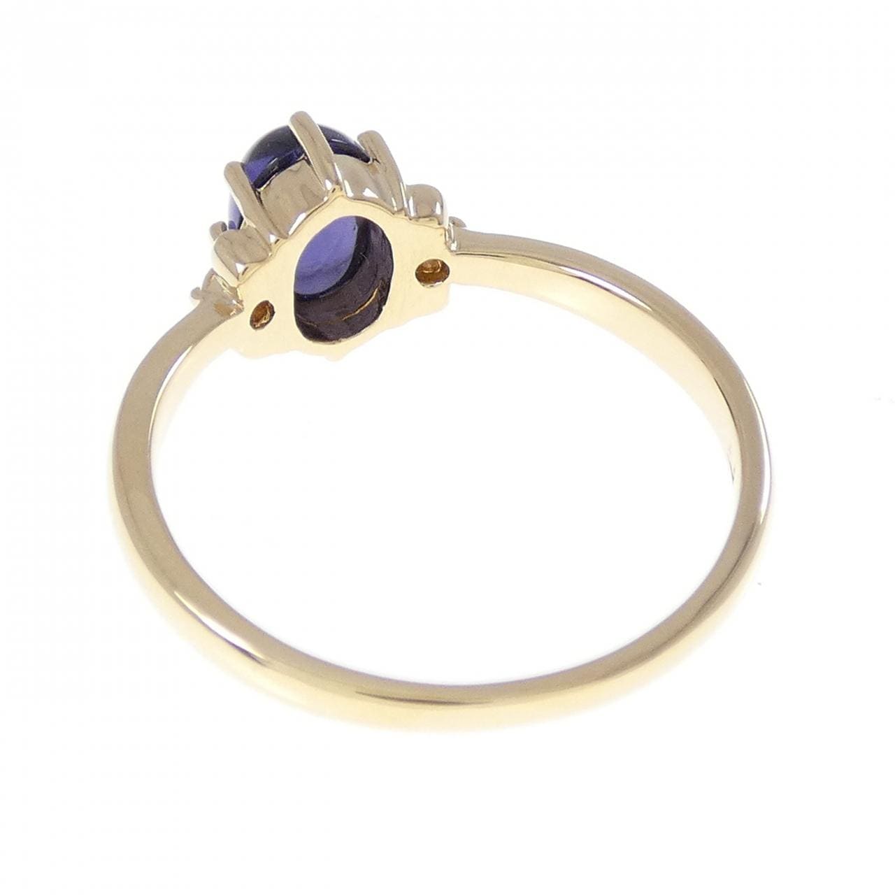 K18YG アイオライト リング