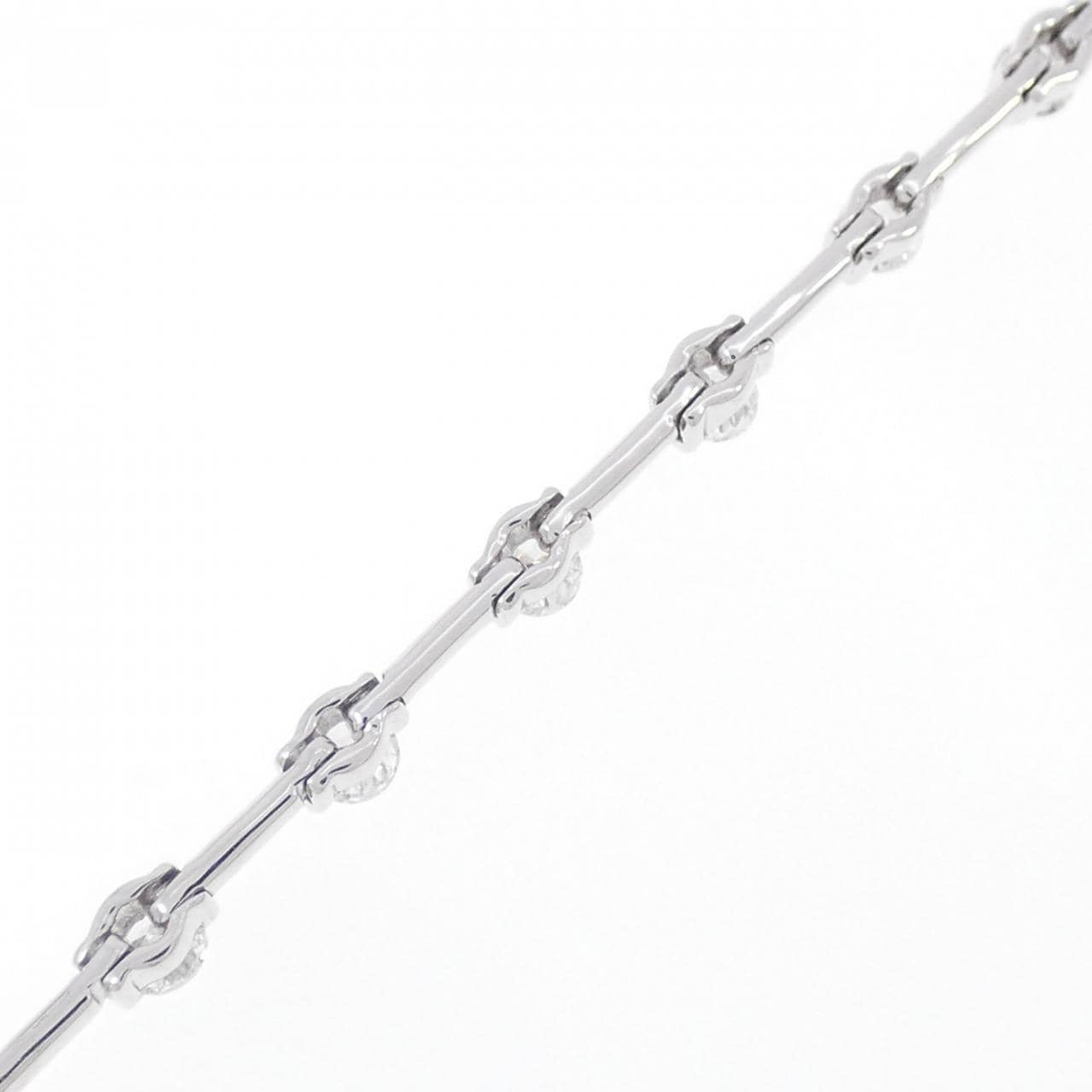 K18WG Diamond Bracelet 1.35CT