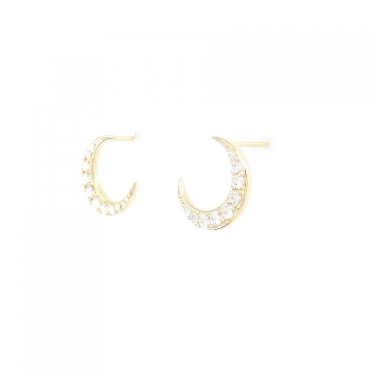 [Remake] K18YG Diamond earrings 0.20CT