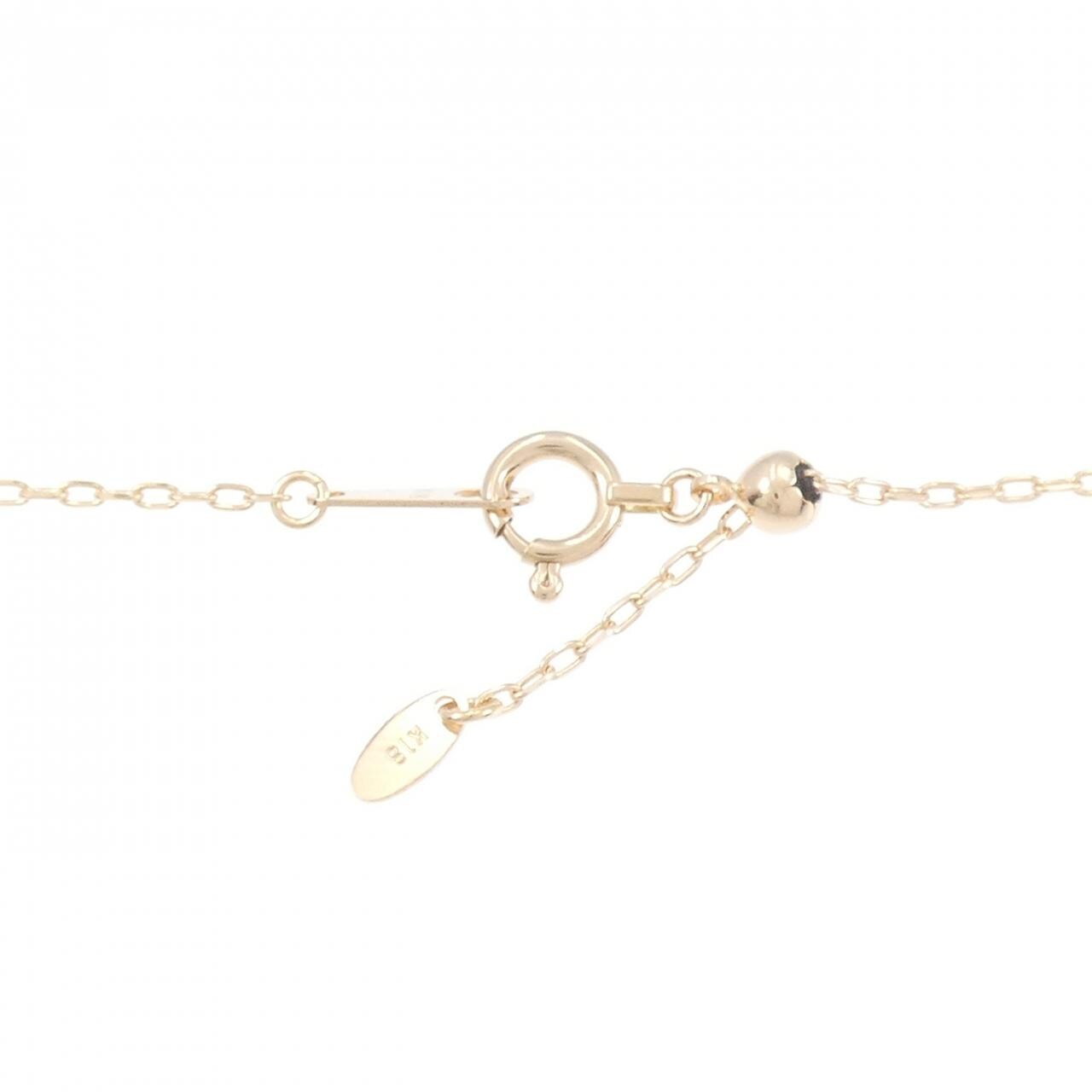 K18PG Sapphire Necklace 0.61CT