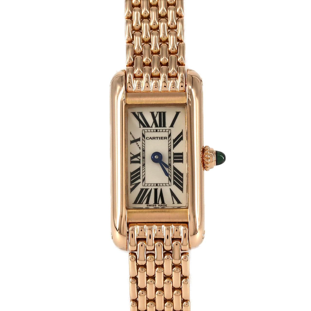 カルティエ タンクアロンジェ PG W15338V4 PG･RG クォーツ