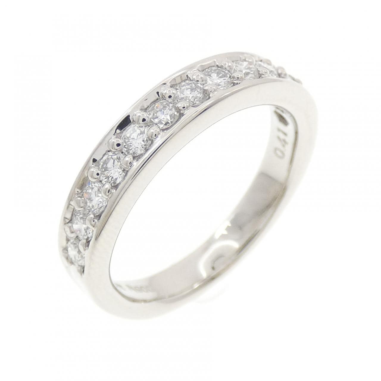 PT900 ハーフエタニティ ダイヤモンド リング 0.41CT