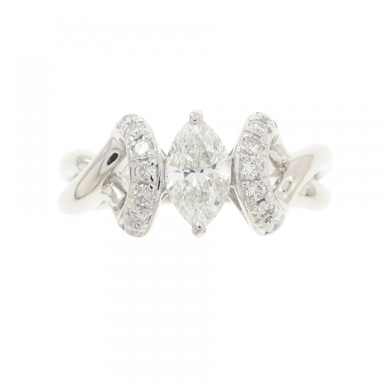 PT900 ダイヤモンド リング 0.584CT