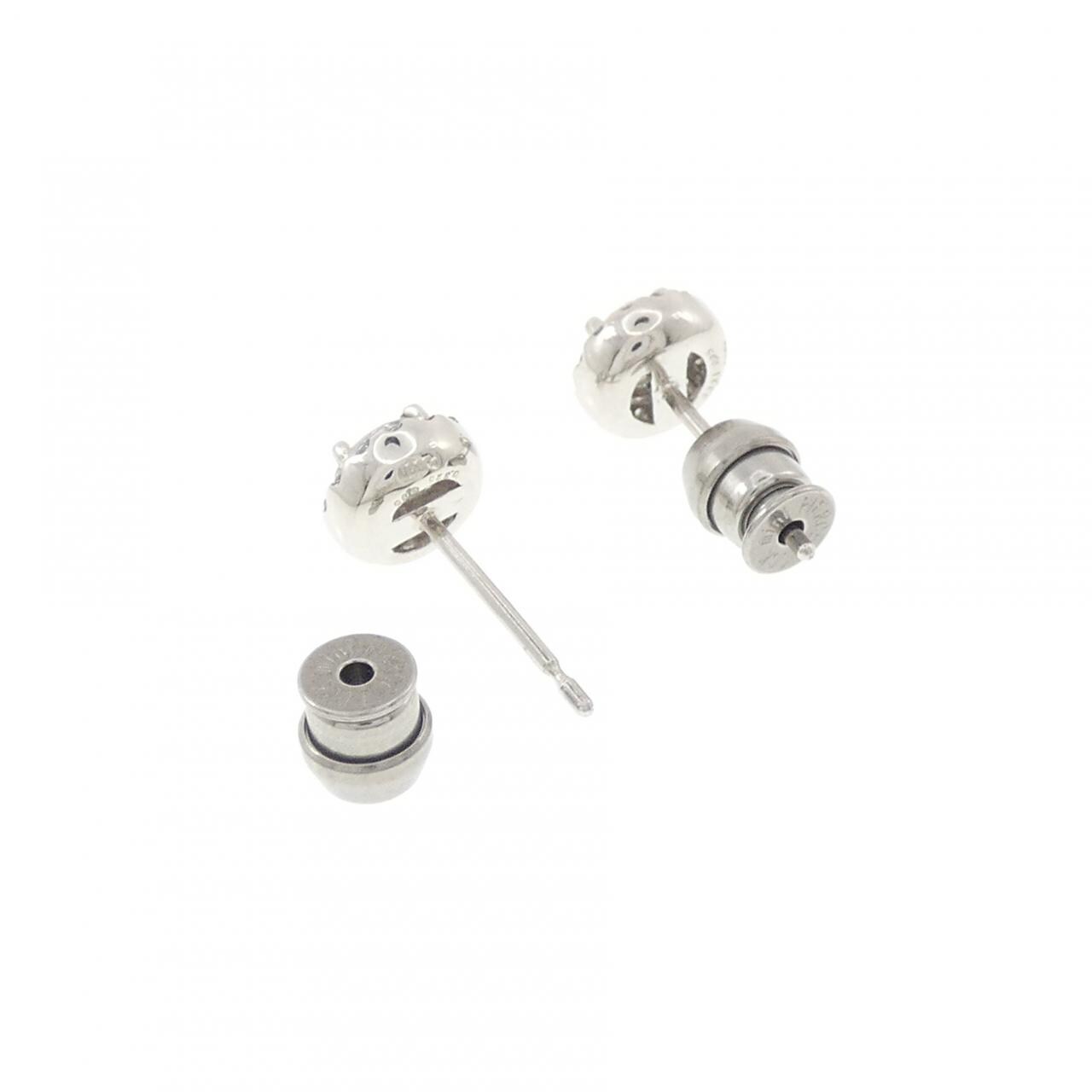 【リメイク】PT900/ST ダイヤモンド ピアス 0.325CT 0.331CT E VS1-2 EXT-VG