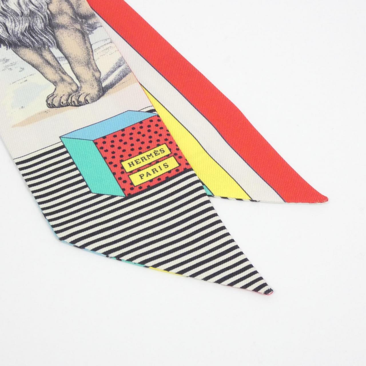 エルメス GRAND THEATRE NOUVEAU ツイリー 063761S スカーフ