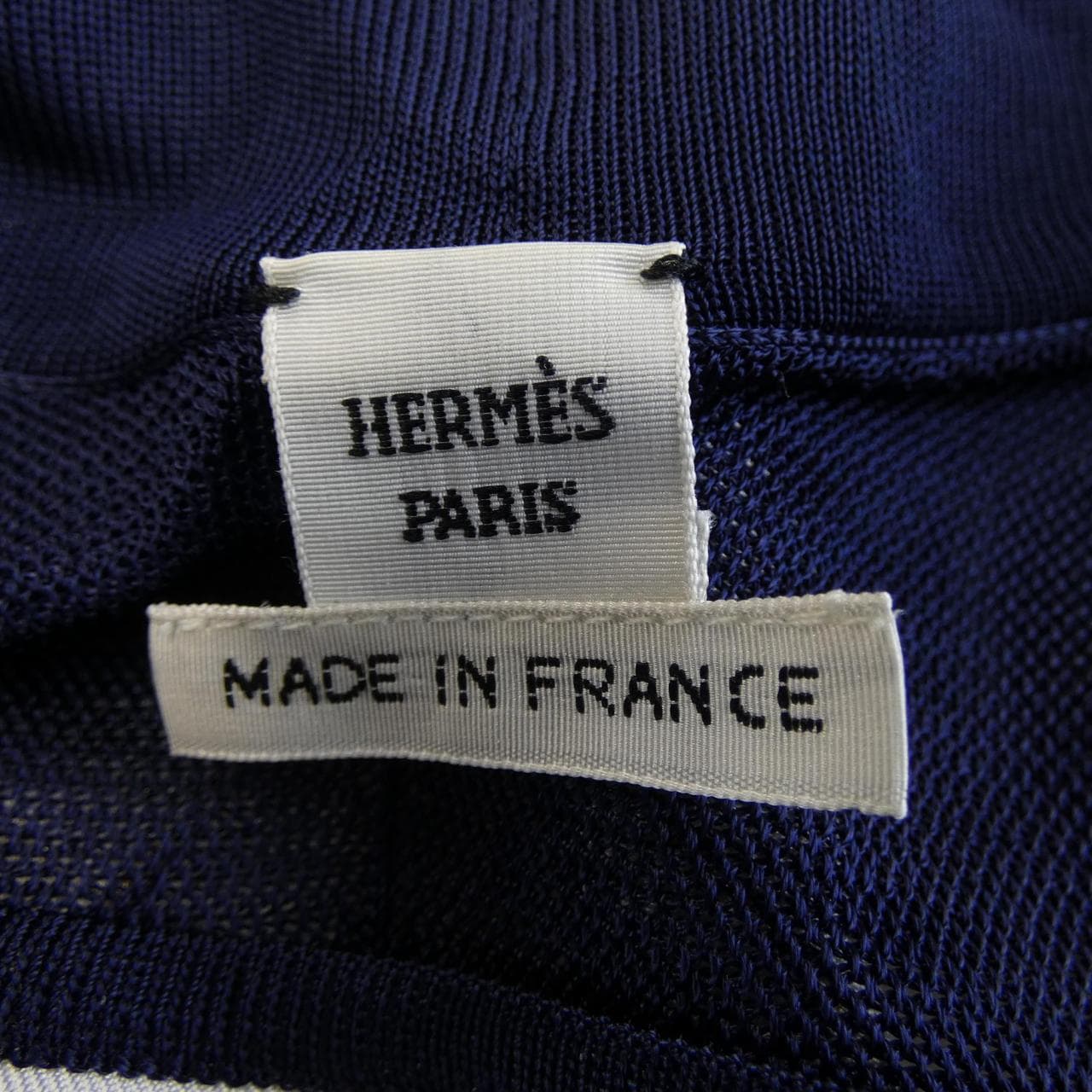 エルメス HERMES CANNES ET CANNES *17-7756 ツイルレーヌ ロングカーディガン