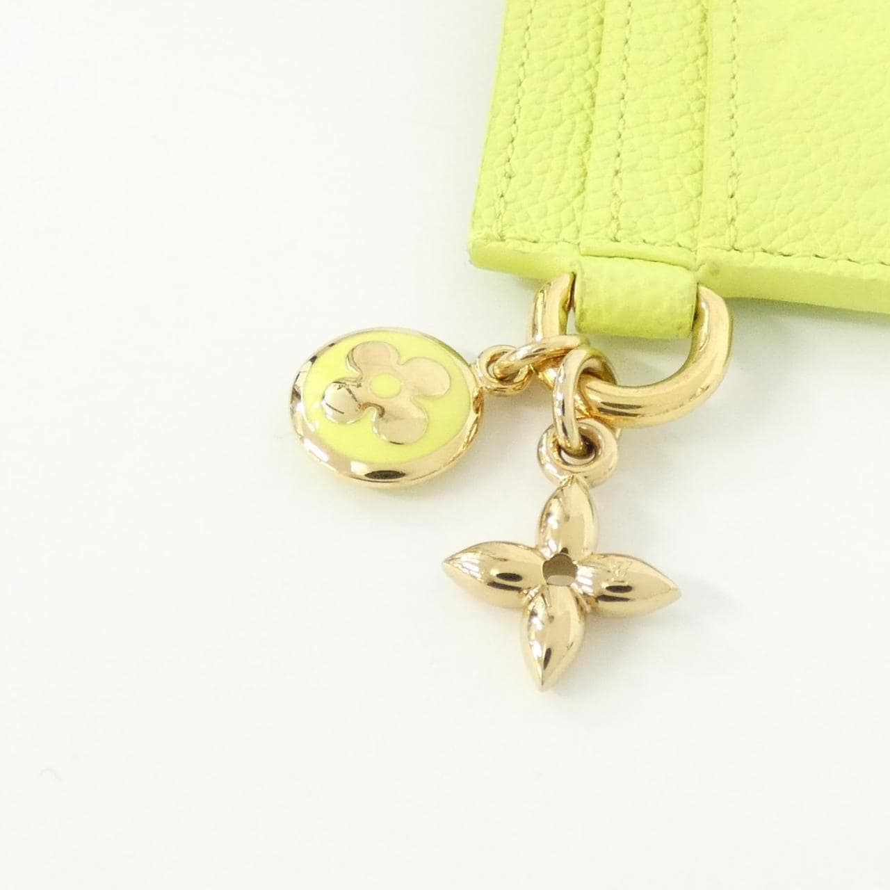 ルイヴィトン モノグラム アンプラント ポルト カルト LVチャーム M13645 カードケース