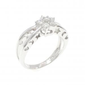 ポンテヴェキオ フラワー リング 0.30CT
