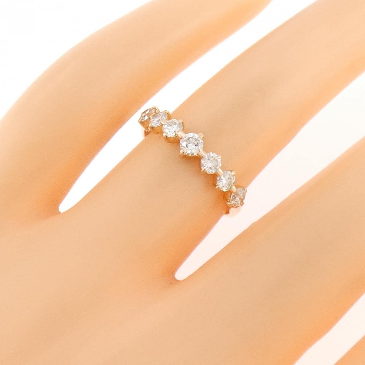 K18PG ダイヤモンド リング 0.50CT