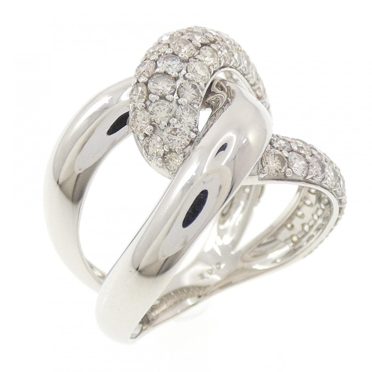 PT950 ダイヤモンド リング 2.00CT