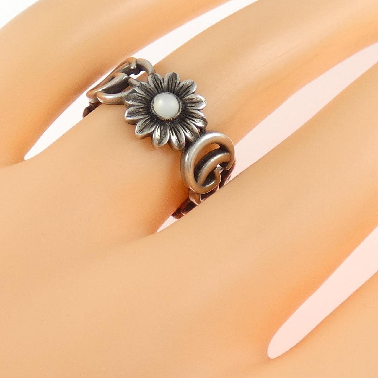 グッチ ダブルG フラワー リング