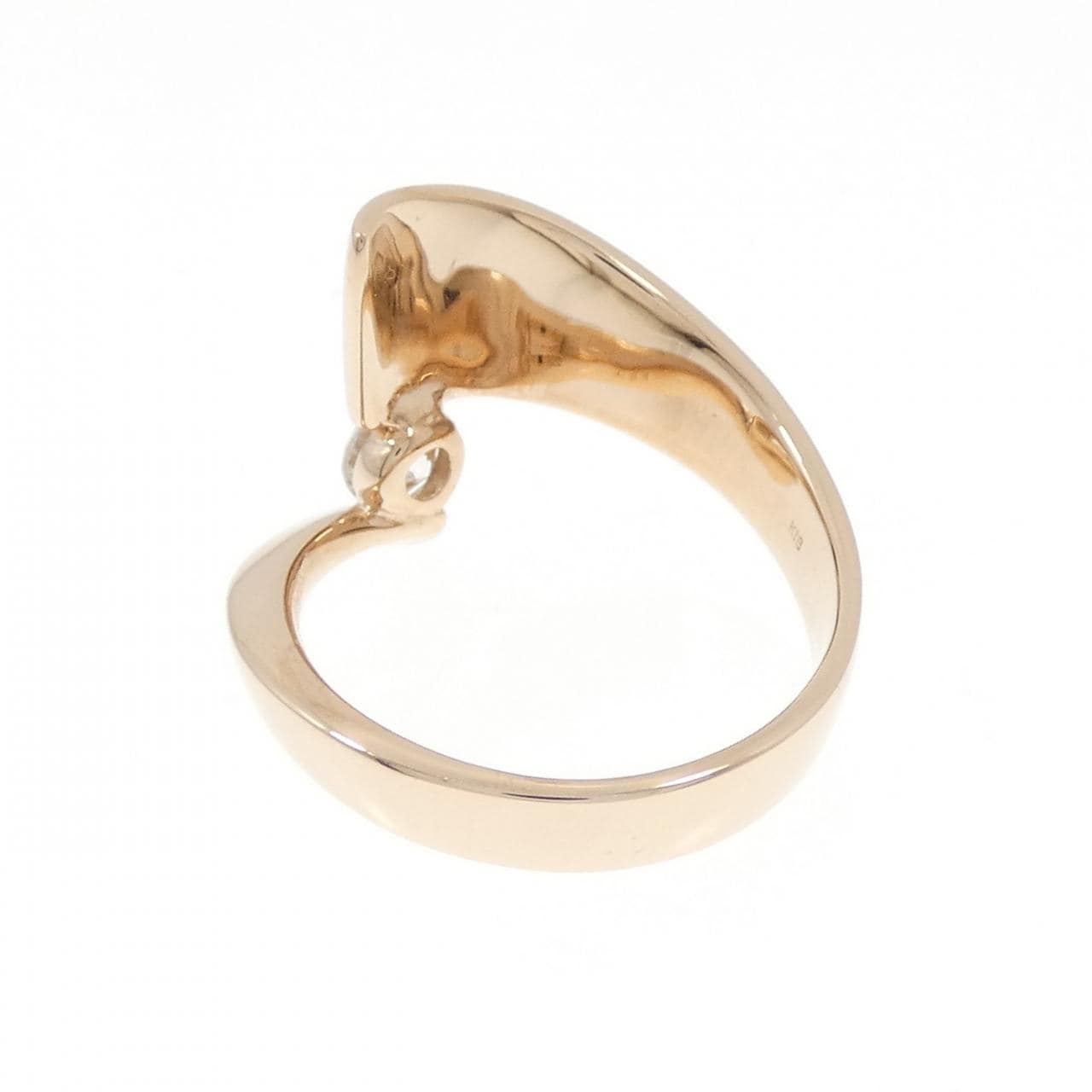 K18PG ダイヤモンド リング 0.35CT