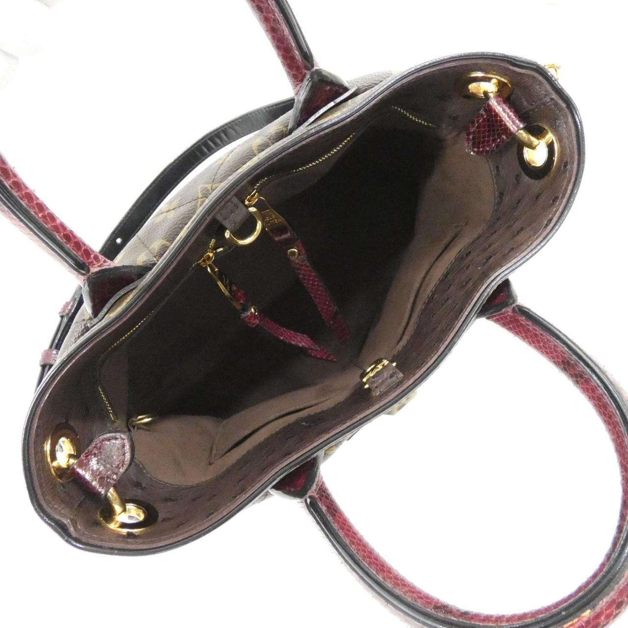 LOUIS VUITTON Monogram Exotic Tote MM N90311 包款