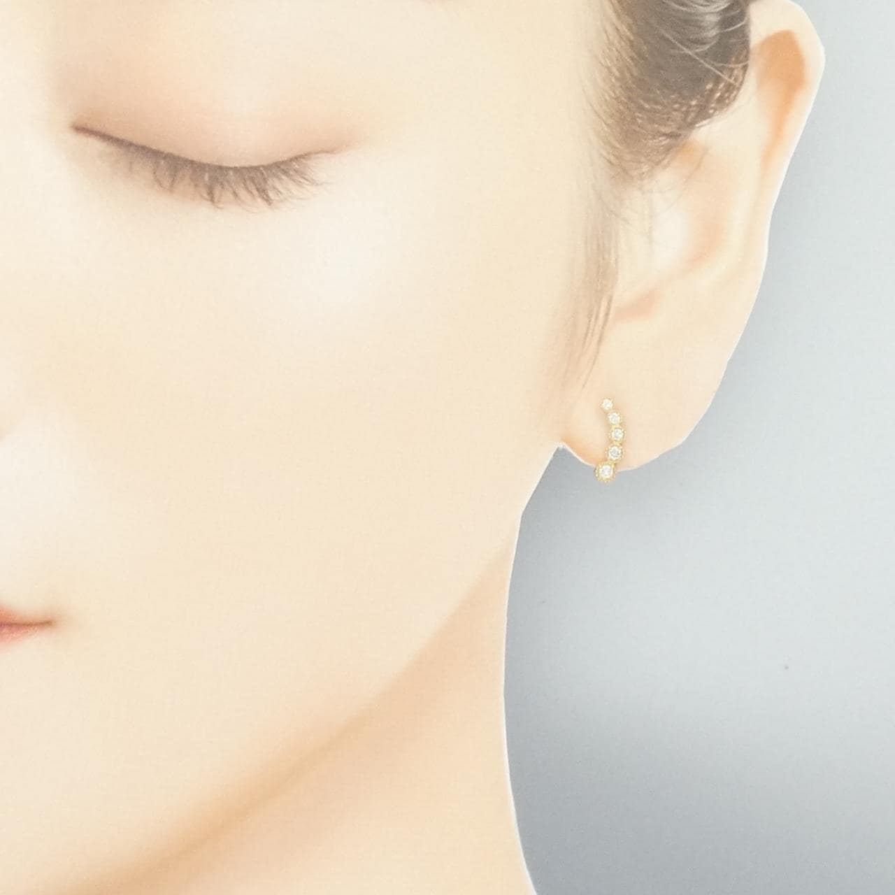【リメイク】K18YG ダイヤモンド ピアス 0.20CT