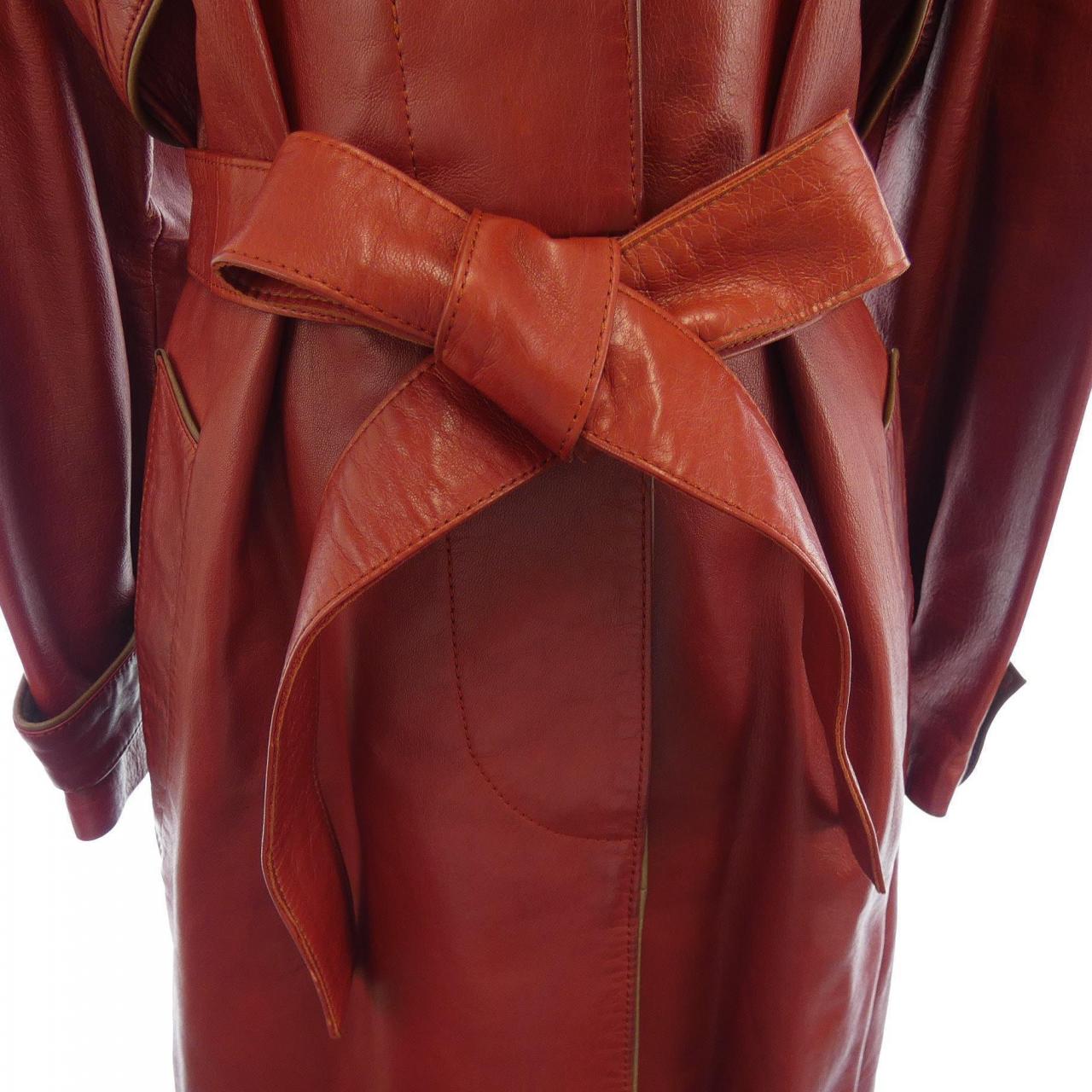 【ヴィンテージ】セリーヌ CELINE レザーコート