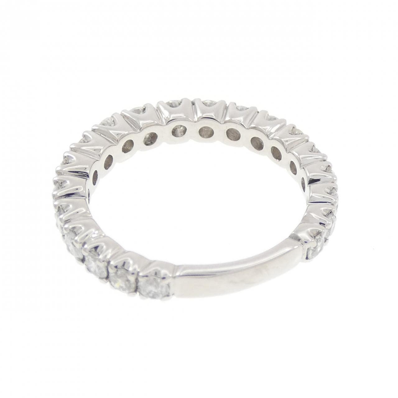 PT900 ハーフエタニティ ダイヤモンド リング 1.00CT