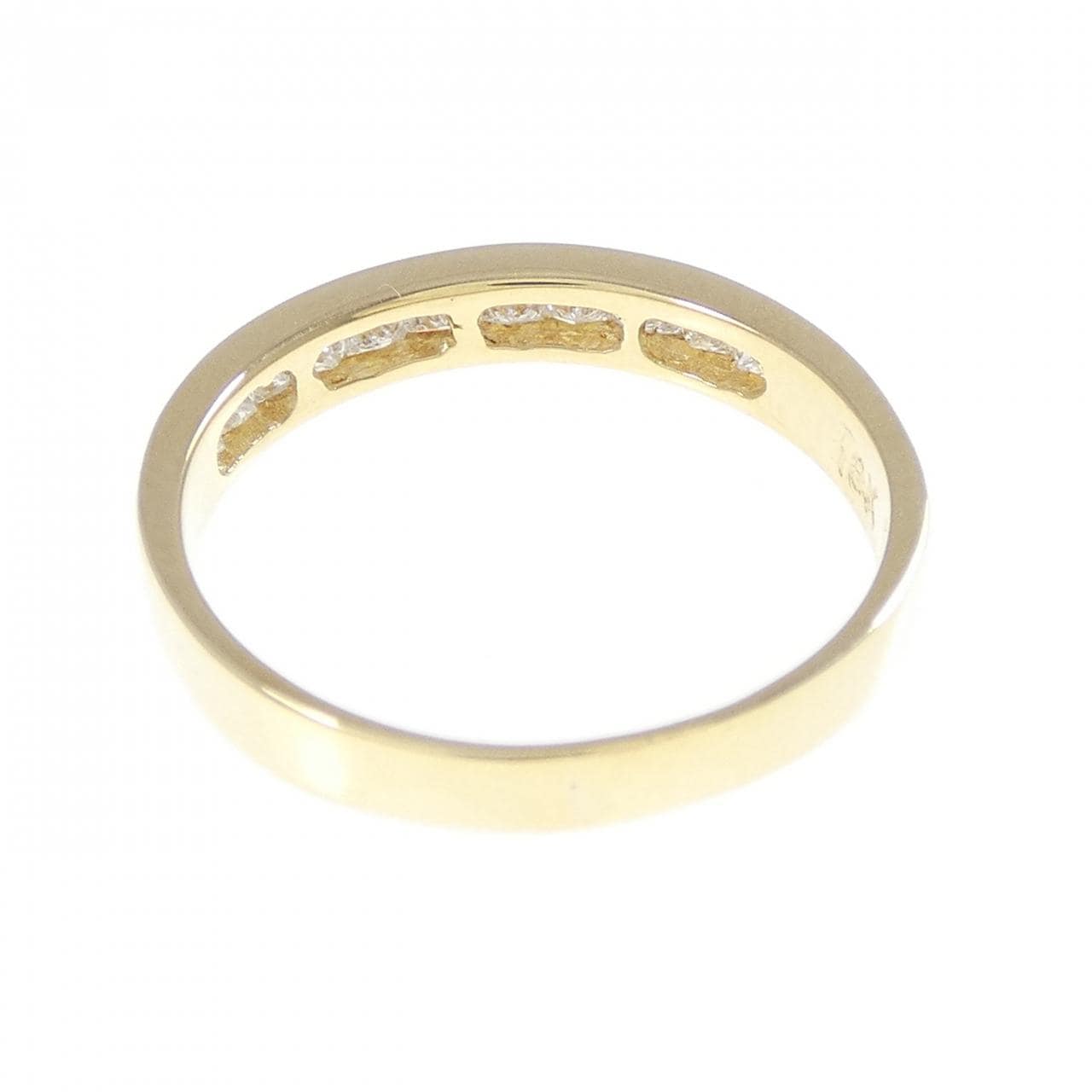 18KYG ダイヤモンド リング