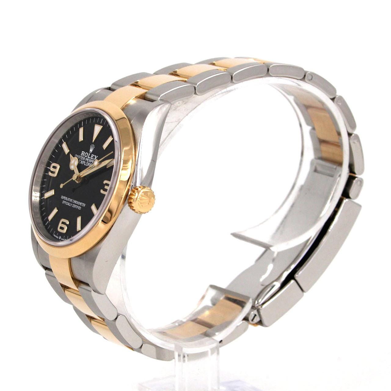 ロレックス エクスプローラーI 124273 SSxYG 自動巻 ランダム番