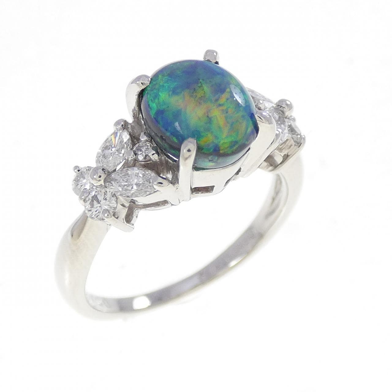 PT900 ブラックオパール リング 1.45CT