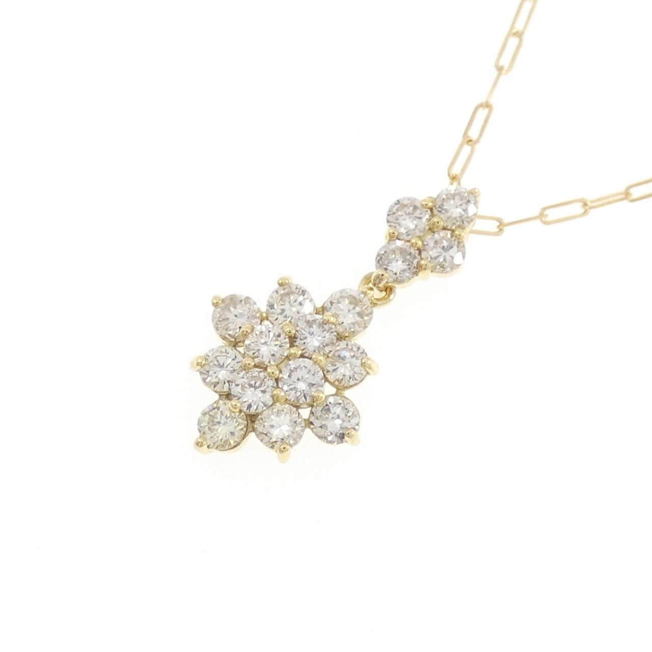 K18YG ダイヤモンド ネックレス 0.50CT
