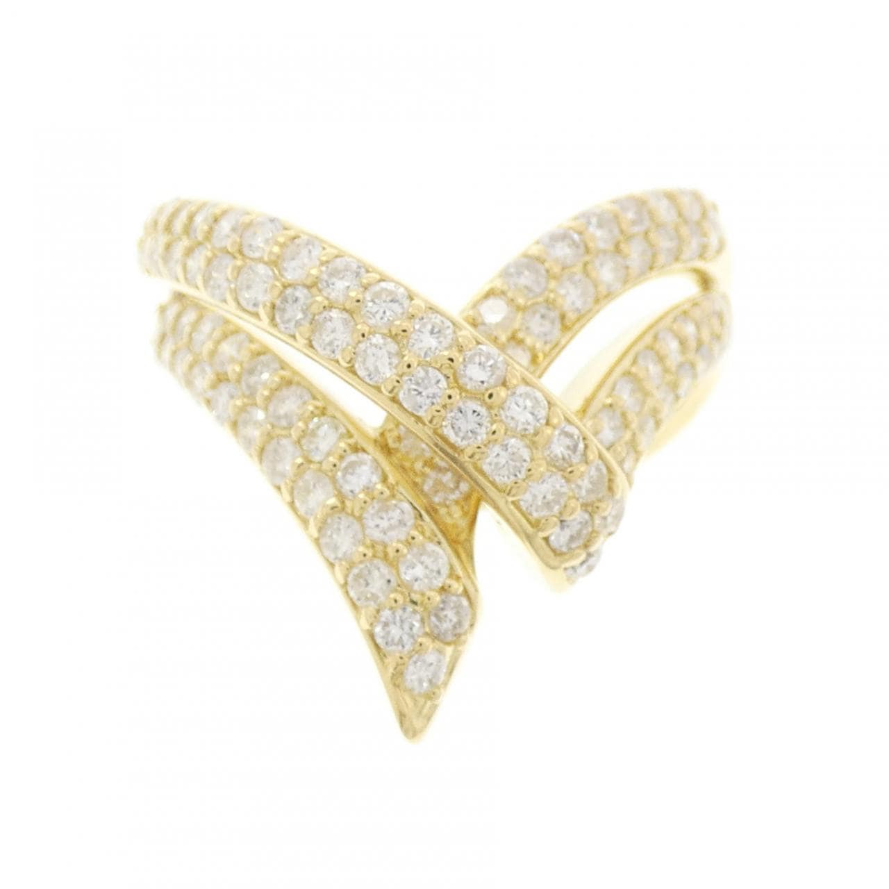 K18YG ダイヤモンド リング 1.00CT