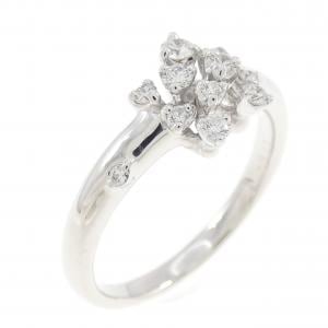 K18WG ダイヤモンド リング 0.21CT