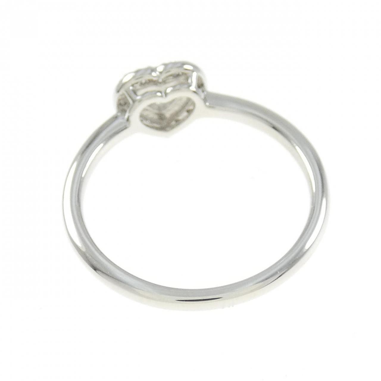 PT Diamond Ring 0.30CT D SI1 Heart Shape