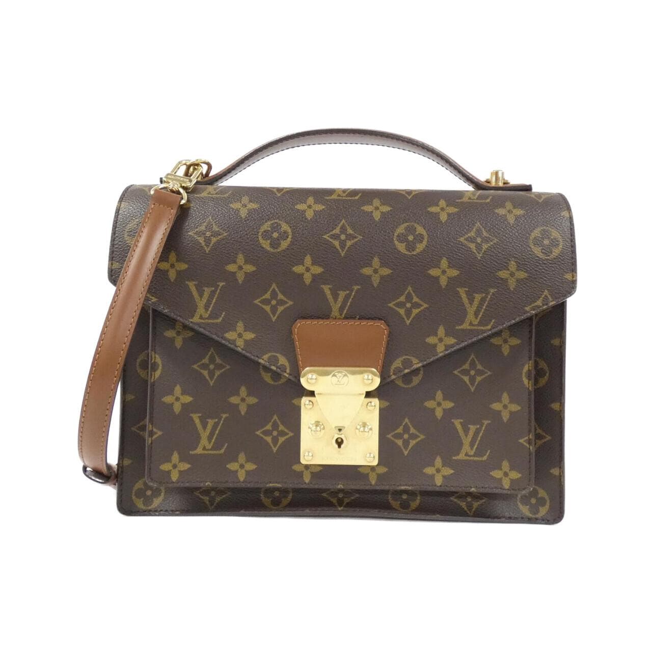 LOUIS VUITTON Monogram Monceau 26 公分 M51187 包