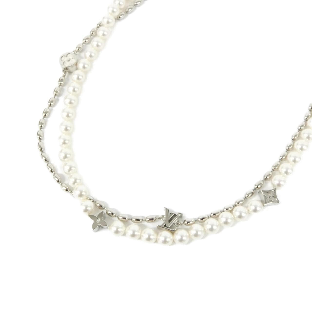 ルイヴィトン ネックレス パール フュージョン M01781 ネックレス