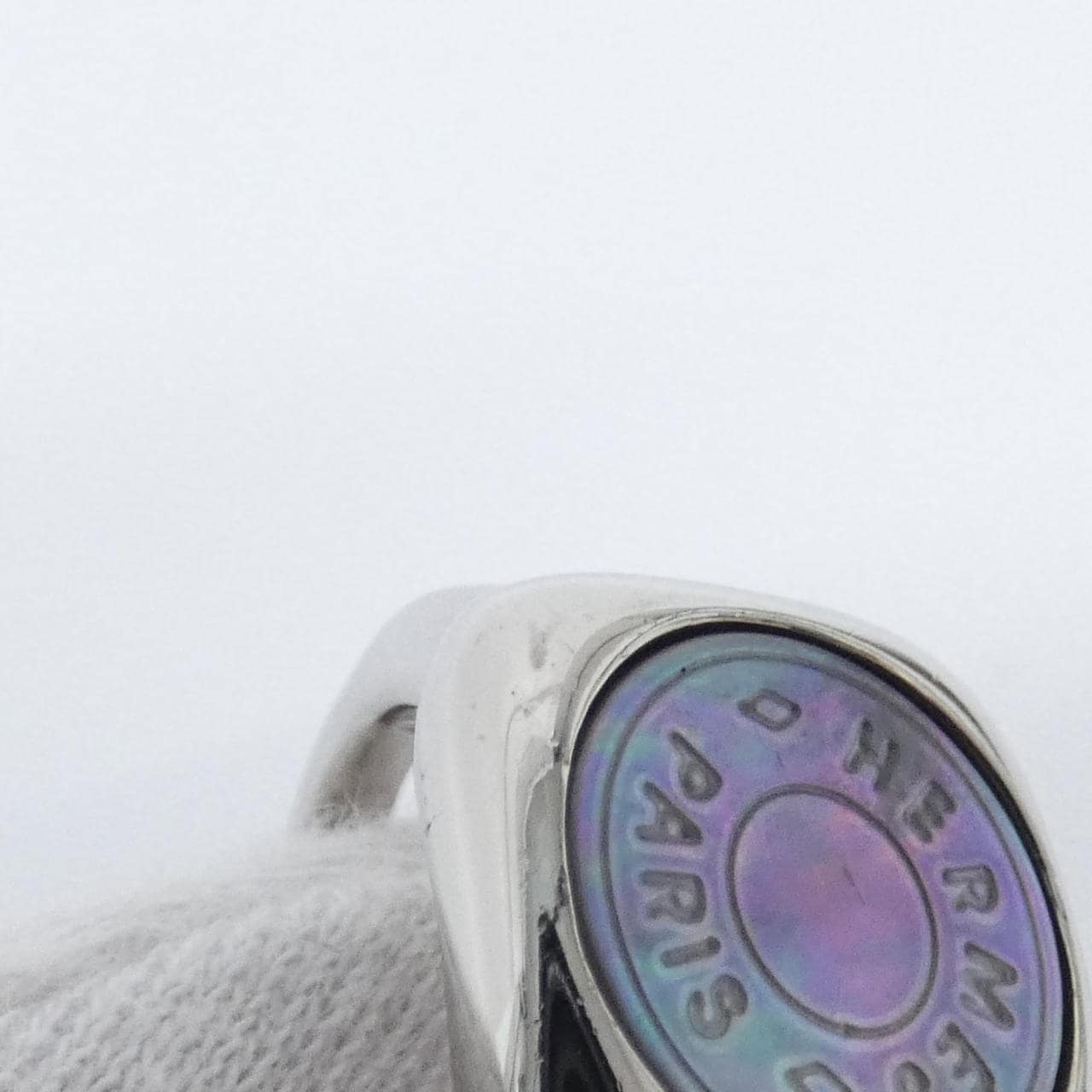 【ヴィンテージ】エルメス クル ド セル 760240B リング