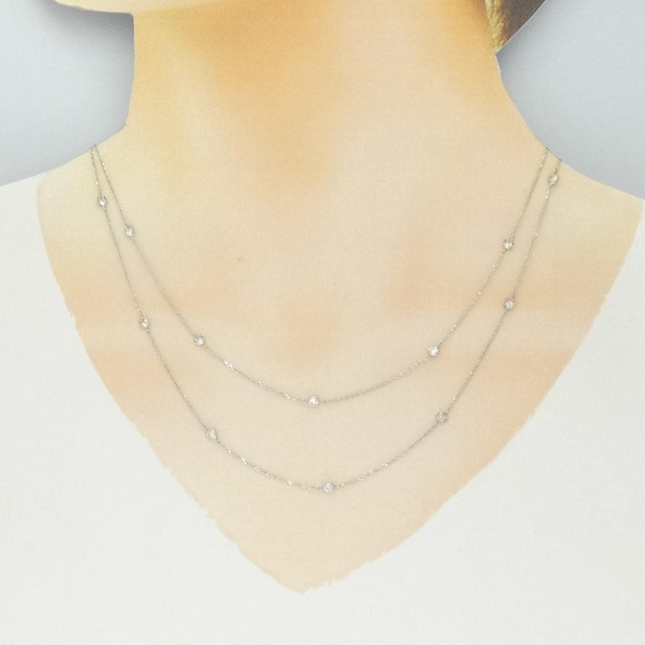 PT850鑽石項鍊 1.50克拉