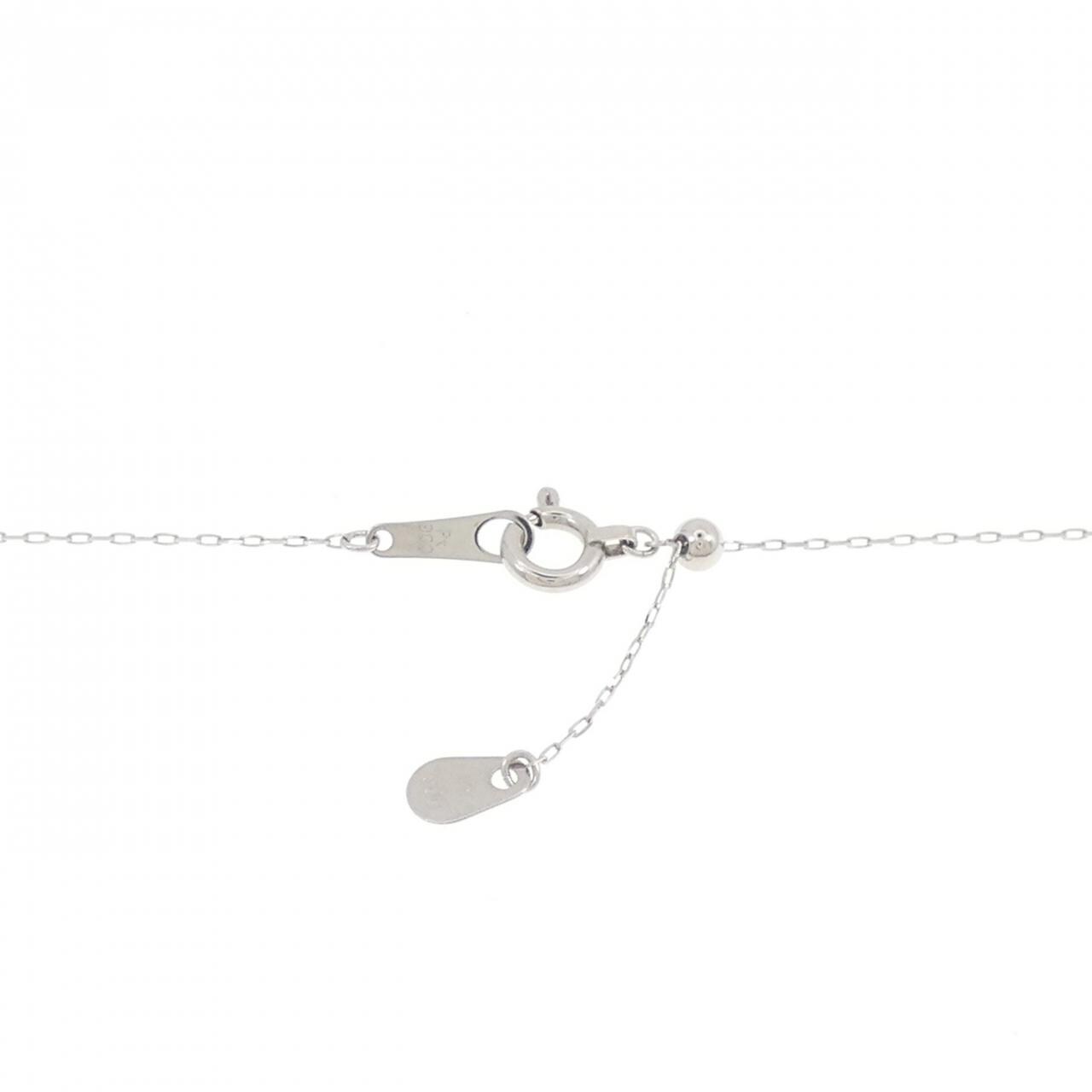 【新品】PT900 ダイヤモンド ネックレス 0.50CT