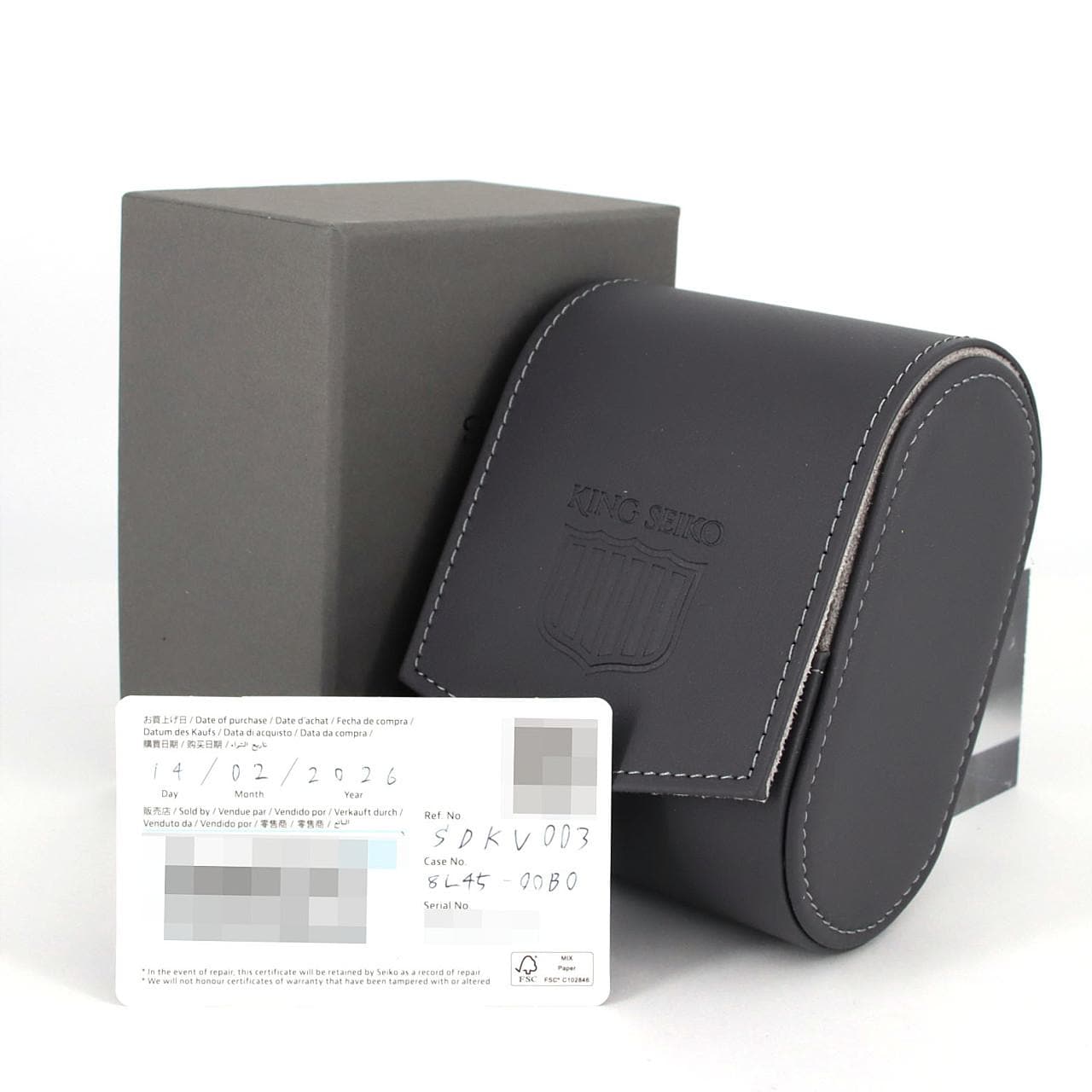 セイコー キングセイコー バナック 8L45-00B0/SDKV003 SS 自動巻