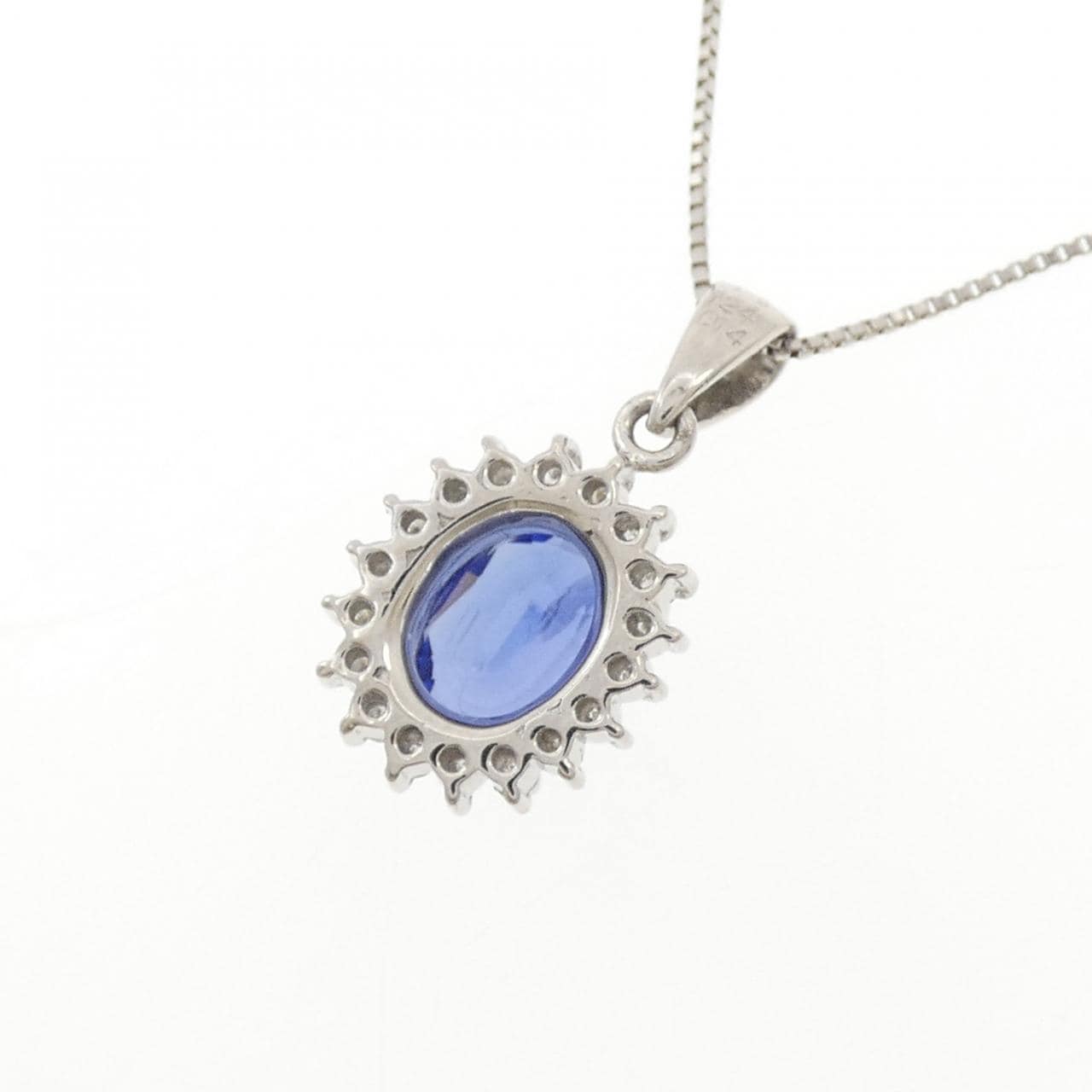 PT/PT850 サファイヤ ネックレス 1.24CT