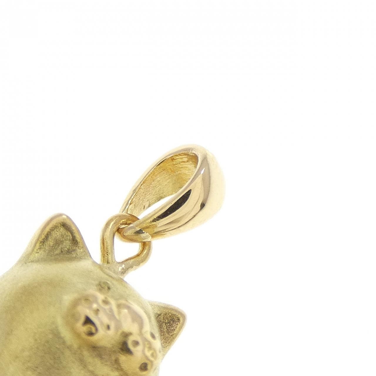 K18YG キャット ペンダント