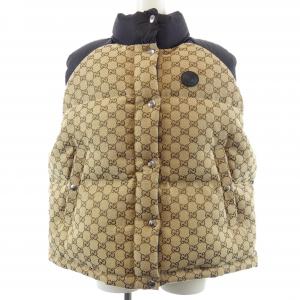 グッチ GUCCI GGコットンキャンバスパッド入りジレ 774910 Z9AAT ダウンベスト