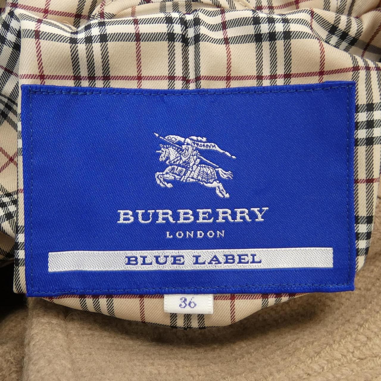 バーバリーブルーレーベル BURBERRY BLUE LABEL ダッフルコート