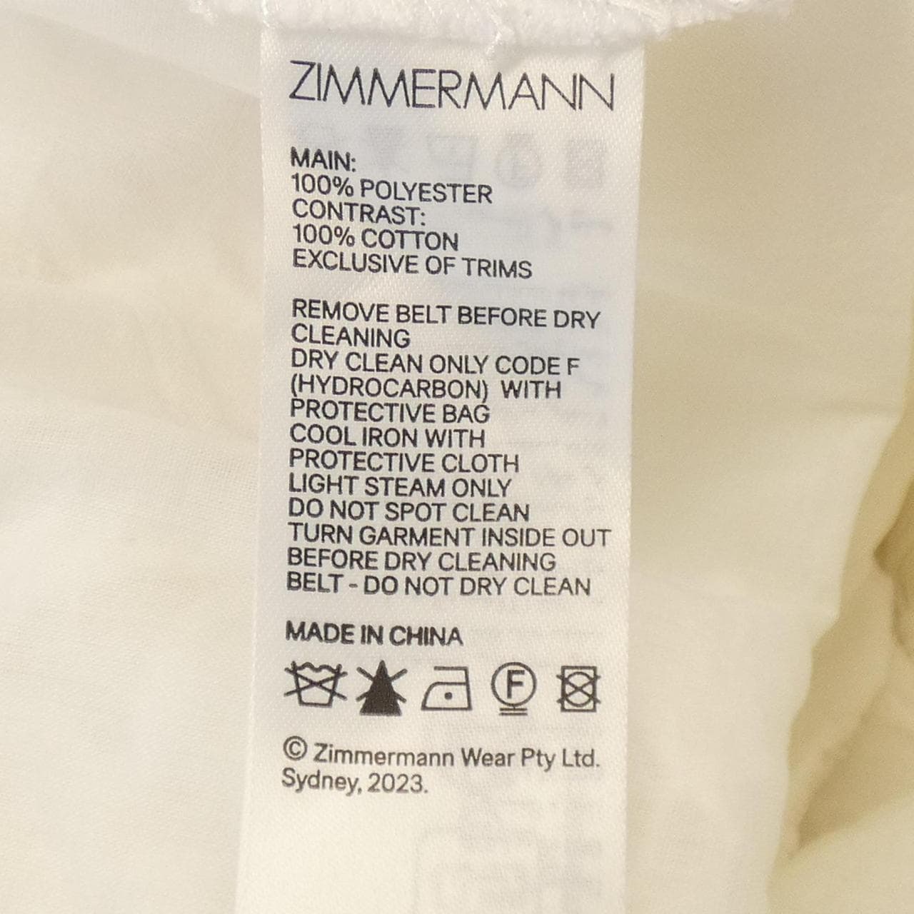 ジマーマン ZIMMERMANN パンツ