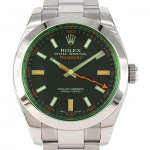 ロレックス ミルガウス 116400GV SS 自動巻 V番