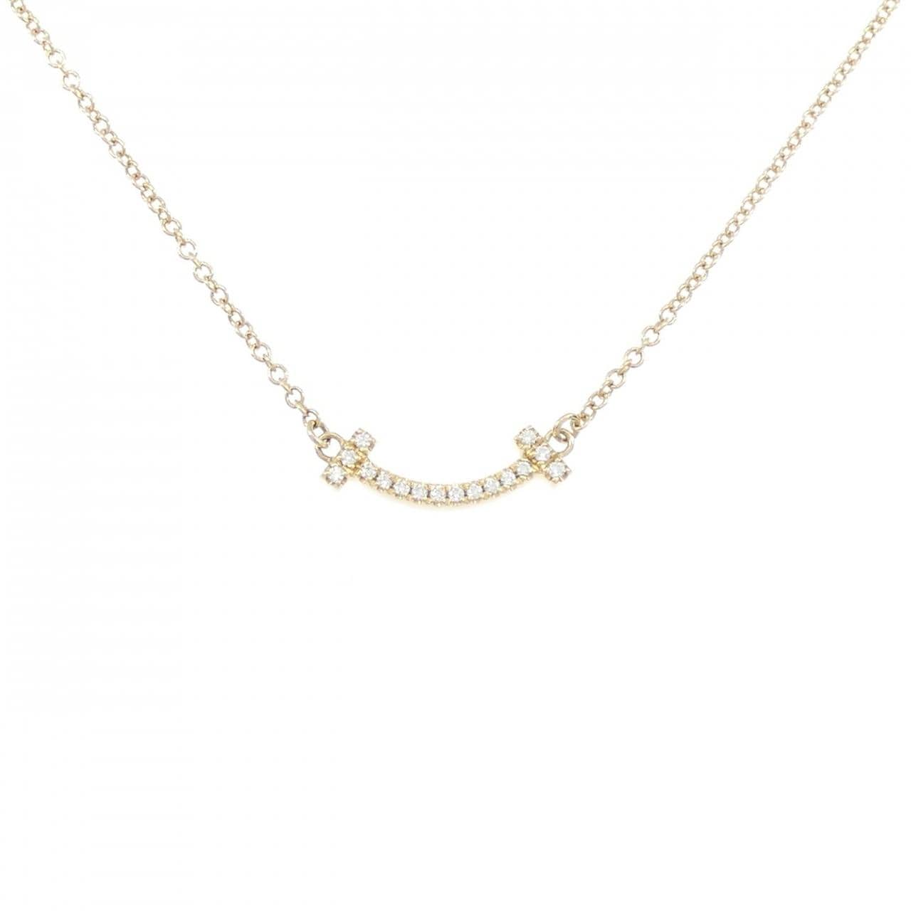 ティファニー Tスマイル ミニ ネックレス