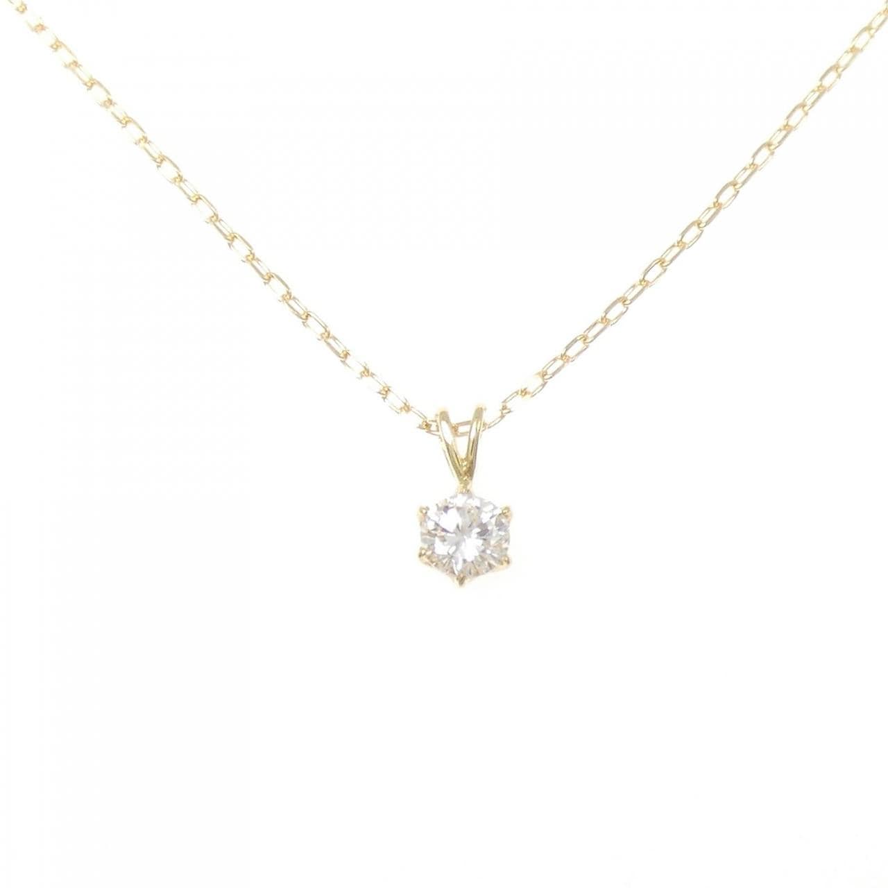 K18YG ダイヤモンド ネックレス