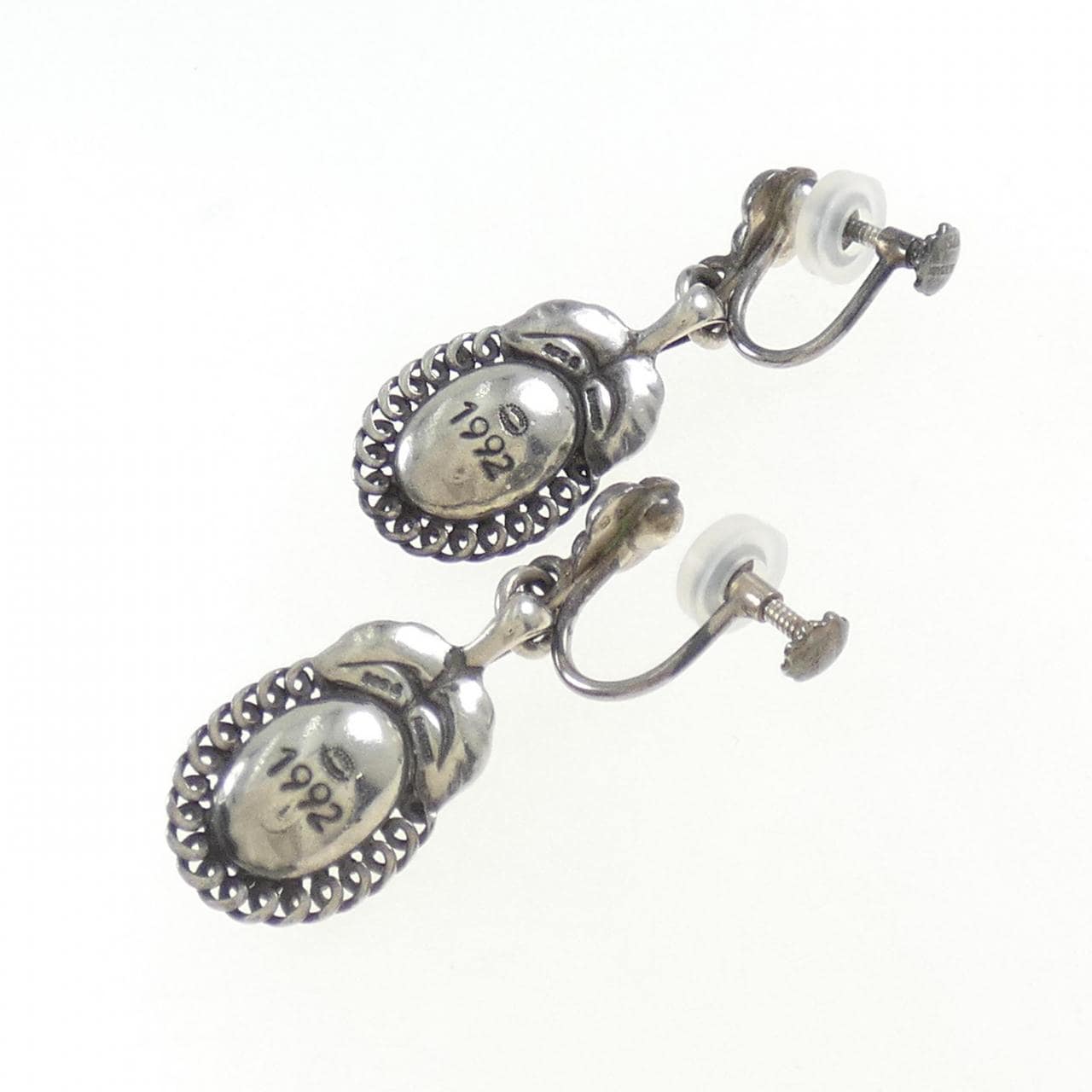 Georg Jensen 925耳夹