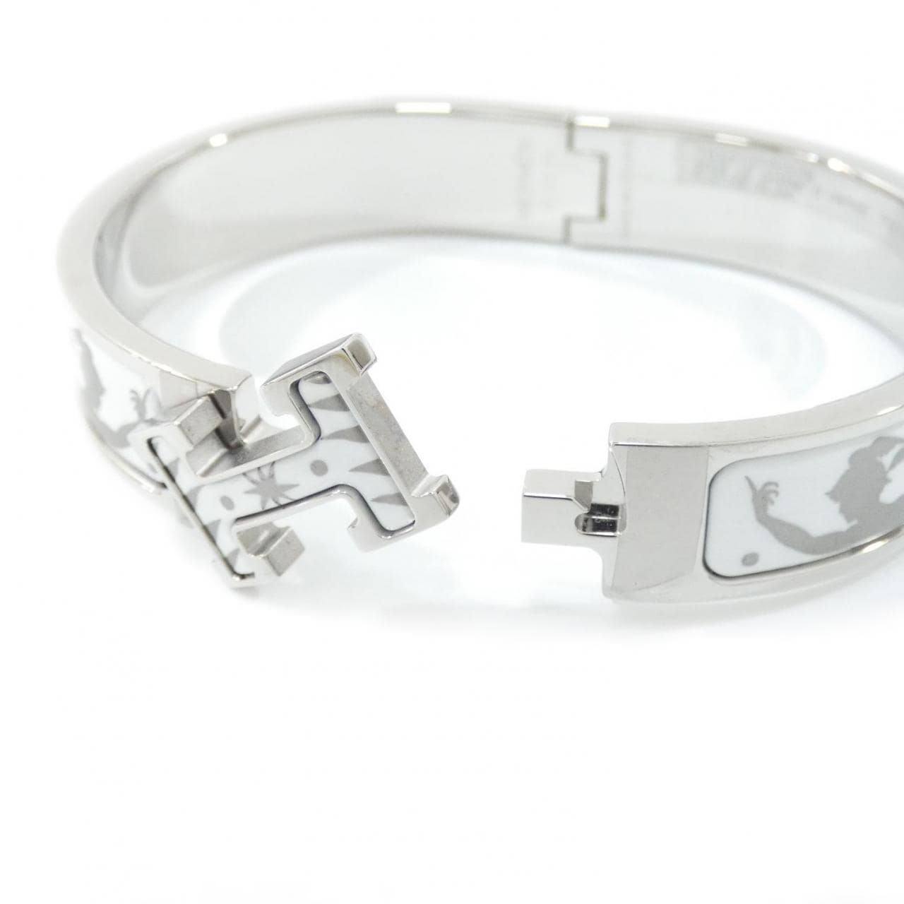 エルメス SOUS LE CHARME D'ORPHEE クリック アッシュ PM 703312FP ブレスレット